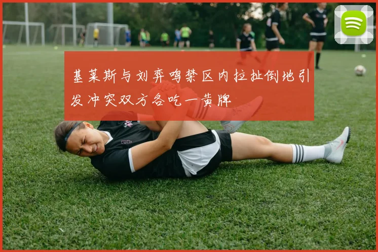 基莱斯与刘弈鸣禁区内拉扯倒地引发冲突双方各吃一黄牌