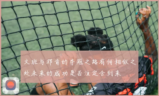文班与邓肯的夺冠之路有何相似之处未来的成功是否注定会到来